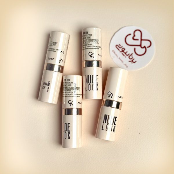 رژ لب جامد گلدن رز مدل نود لوک NUDE LOOK اصل با ماندگاری عالی 1 رژ لب جامد گلدن رز GOLDEN ROSE مدل نود لوک NUDE LOOK اصل