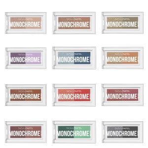 پالت سایه دوتایی چشم پاستل مدل MONOCHROM