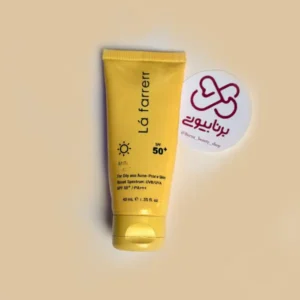 کرم ضد آفتاب بی‌رنگ لافارر SPF 50 ضد لک | ضد آکنه | حجم 40 میلی لیتر
