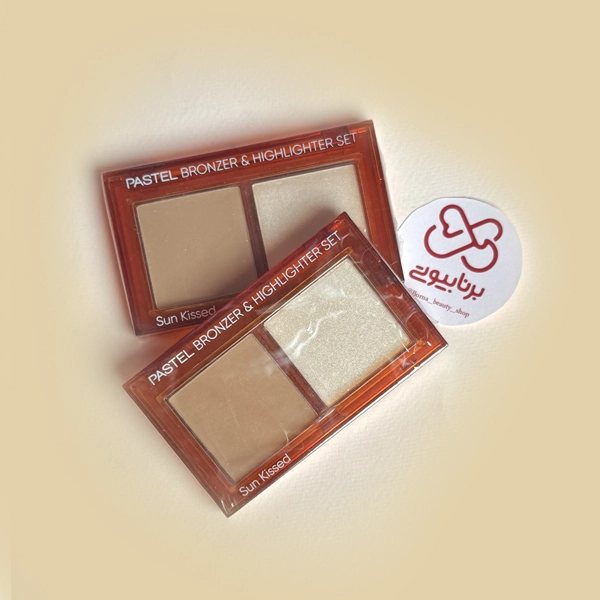 برنزر و هایلایتر پاستل مدل Sun Kissed 1 برنزر و هایلایتر پاستل (Pastel) مدل Sun Kissed
