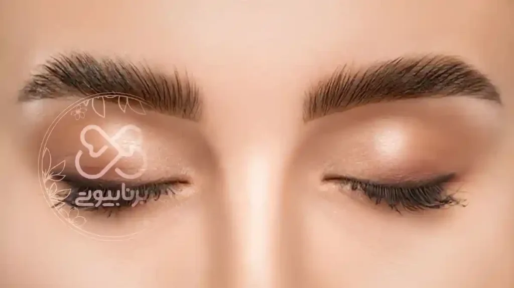 آرایش ابرو دخترانه