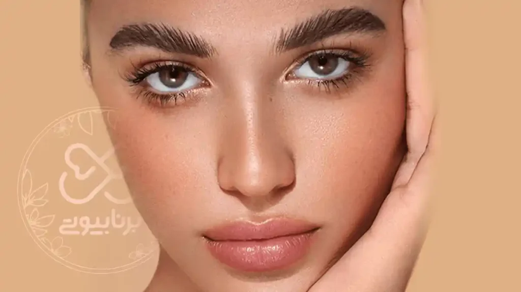 ارایش صورت ساده ولی زیبا