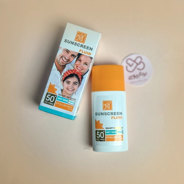 فلوئید ضدآفتاب مای مدل Smart Defense SPF50 + OIL FREE + WET SKIN + جعبه دار 1 فلوئید ضدآفتاب مای مدل Smart Defense SPF50 + OIL FREE + WET SKIN + جعبه دار