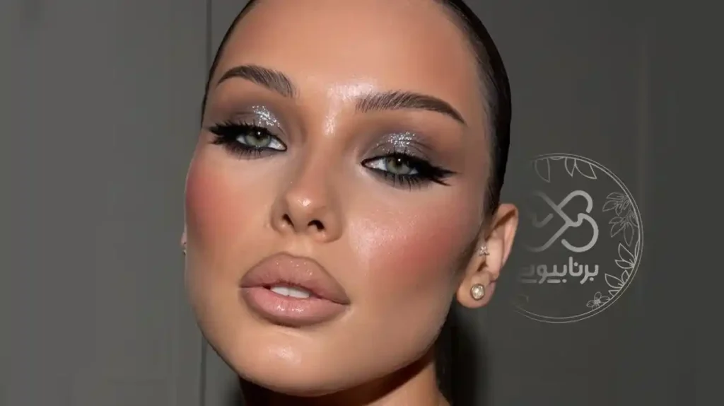 مدل ارایش غلیظ صورت زنانه