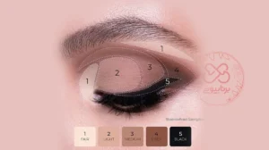 آموزش آرایش چشم دخترانه
