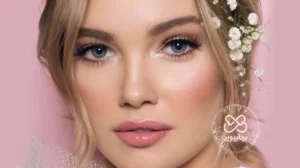 مدل آرایش لب عروس