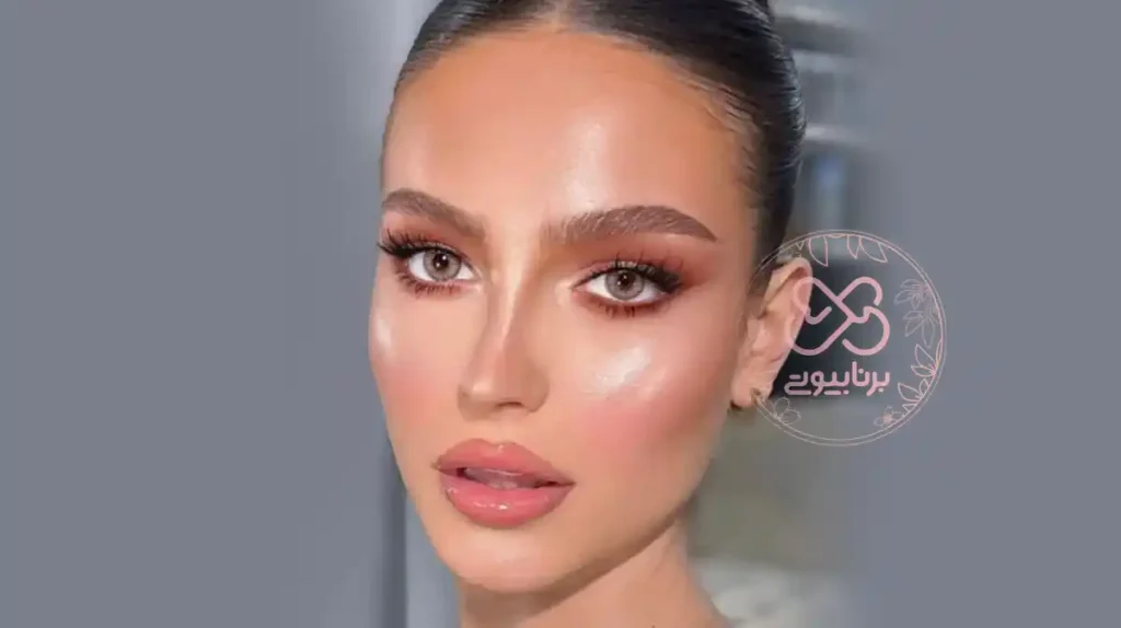 اموزش آرایش برای صورت های لاغر و کشیده 1