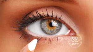 کاربرد مداد سفید در آرایش چشم
